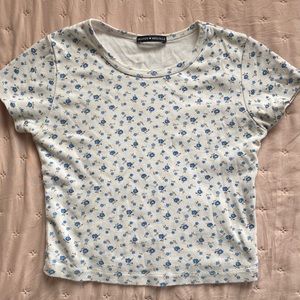 brandy melville floral top